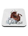 Taurus Color Illustration Coaster-Coasters-TooLoud-White-Davson Sales