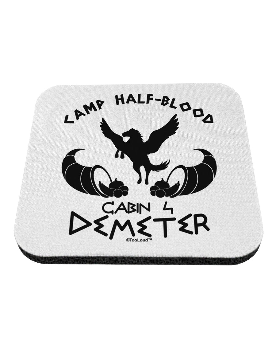Cabin 4 Demeter Camp Half Blood Coaster-Coasters-TooLoud-White-Davson Sales
