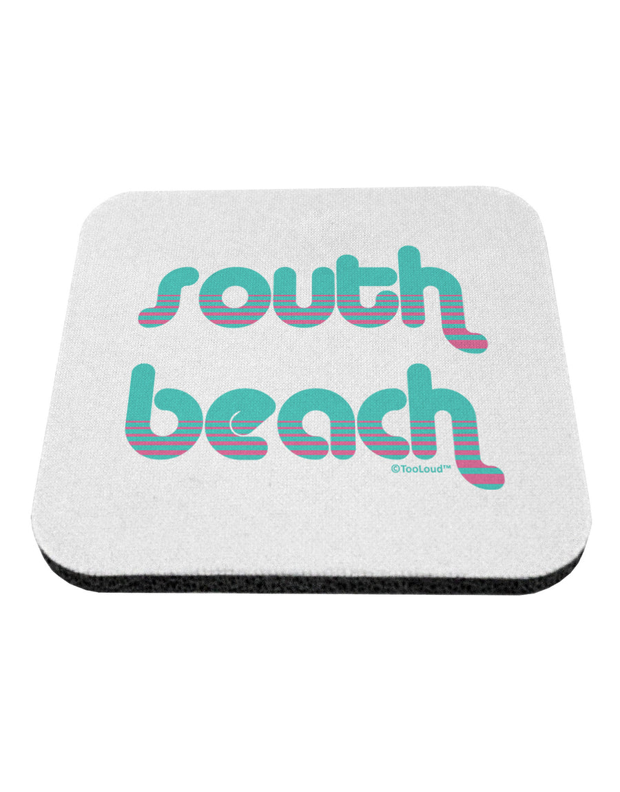 South Beach Color Scheme Design Coaster by TooLoud-Coasters-TooLoud-White-Davson Sales