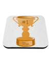 Number One Mom Trophy Coaster by TooLoud-Coasters-TooLoud-White-Davson Sales