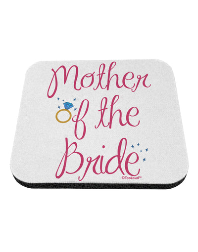 Mother of the Bride - Diamond - Color Coaster-Coasters-TooLoud-White-Davson Sales