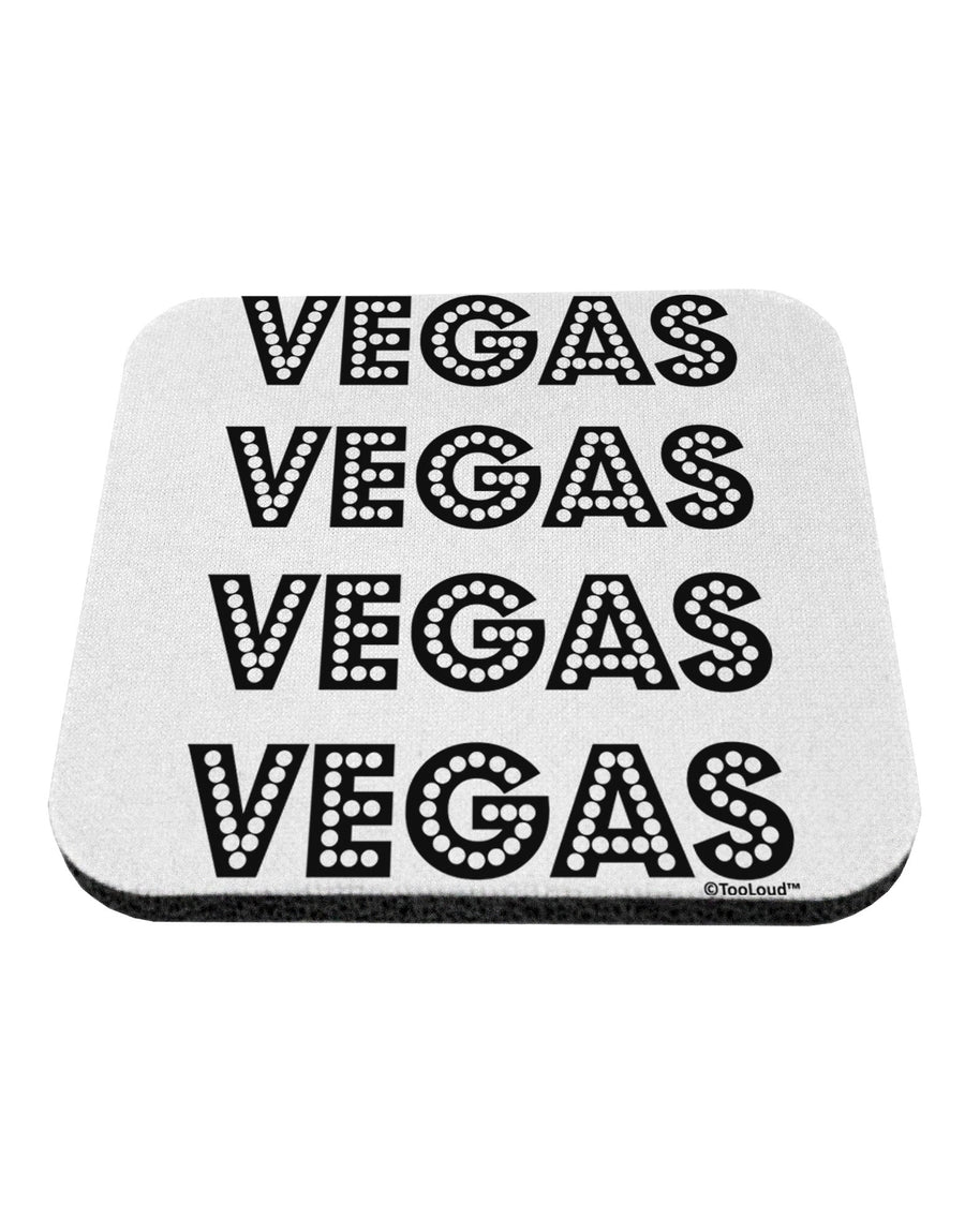 Vegas - Vegas Style Show Lights Coaster by TooLoud-Coasters-TooLoud-White-Davson Sales