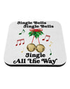 Jingle Bells All the way Coaster-Coasters-TooLoud-White-Davson Sales