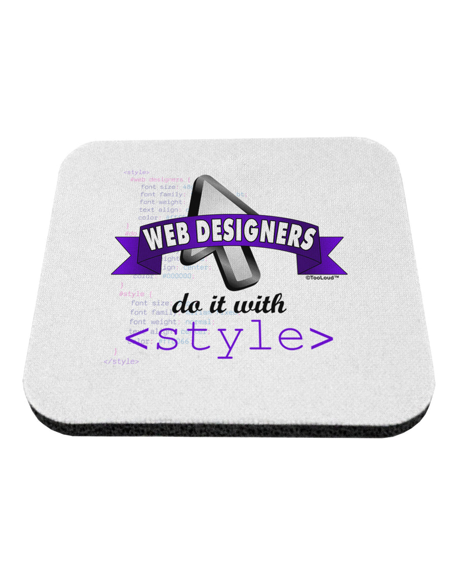 Web Designers - Style Coaster-Coasters-TooLoud-1-Davson Sales