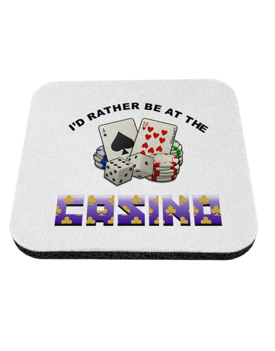 I'd Rather Be At The Casino Funny Coaster by TooLoud-Coasters-TooLoud-1-Davson Sales