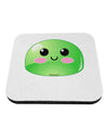 Cute RPG Slime - Green Coaster by TooLoud-Coasters-TooLoud-White-Davson Sales