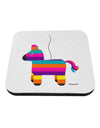 Colorful Hanging Pinata Design Coaster by TooLoud-Coasters-TooLoud-White-Davson Sales