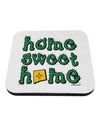 Home Sweet Home - New Mexico - Cactus and State Flag Coaster by TooLoud-Coasters-TooLoud-White-Davson Sales