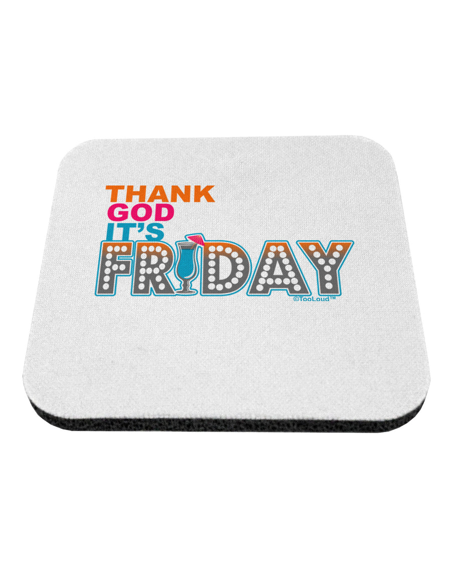 Thank God It's Friday Mixed Drink Coaster-Coasters-TooLoud-1-Davson Sales