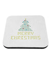 Merry Christmas Sparkles Coaster-Coasters-TooLoud-1-Davson Sales