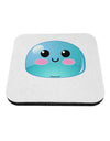 Cute RPG Slime - Blue Coaster by TooLoud-Coasters-TooLoud-White-Davson Sales