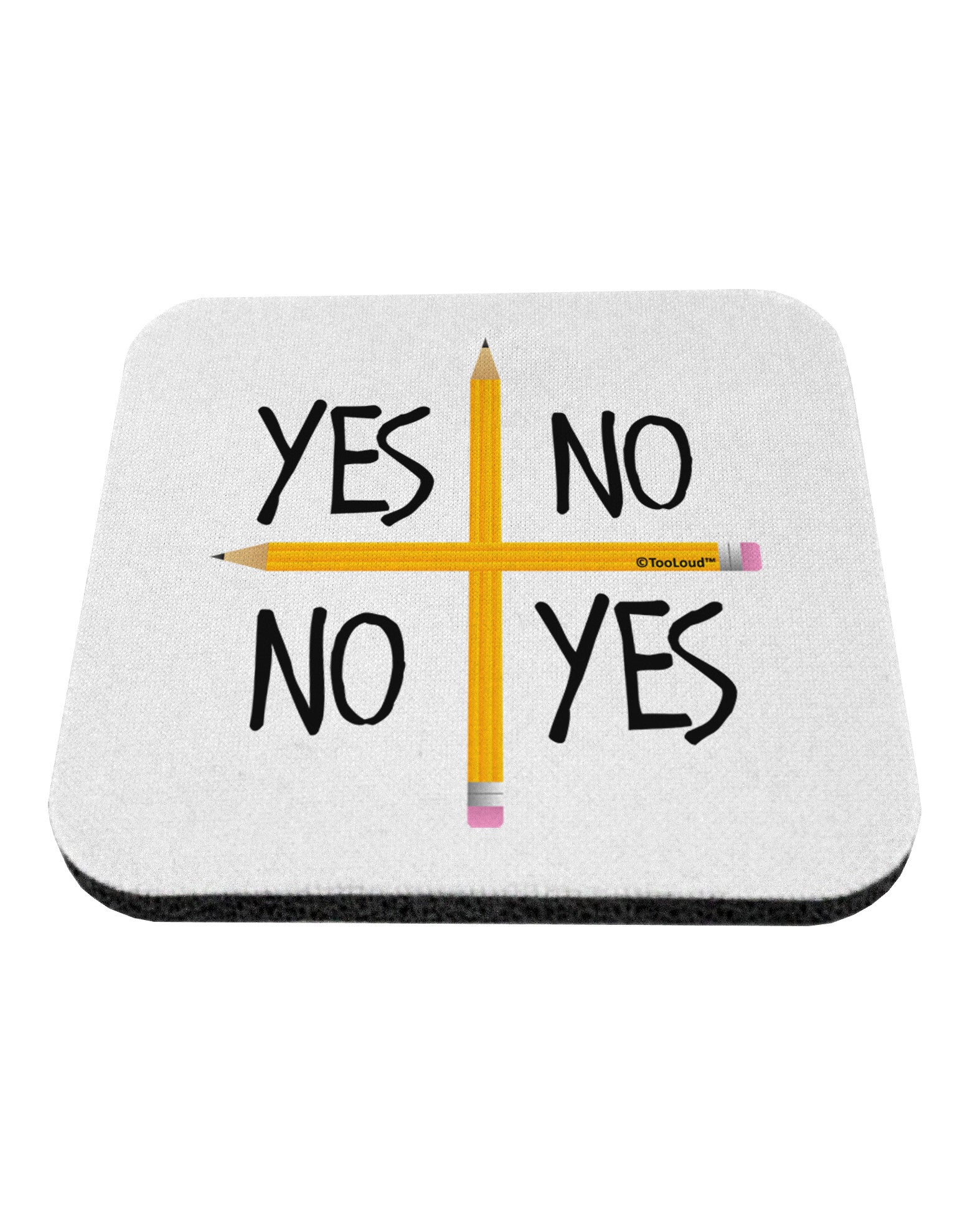 Charlie Charlie Challenge Coaster-Coasters-TooLoud-White-Davson Sales
