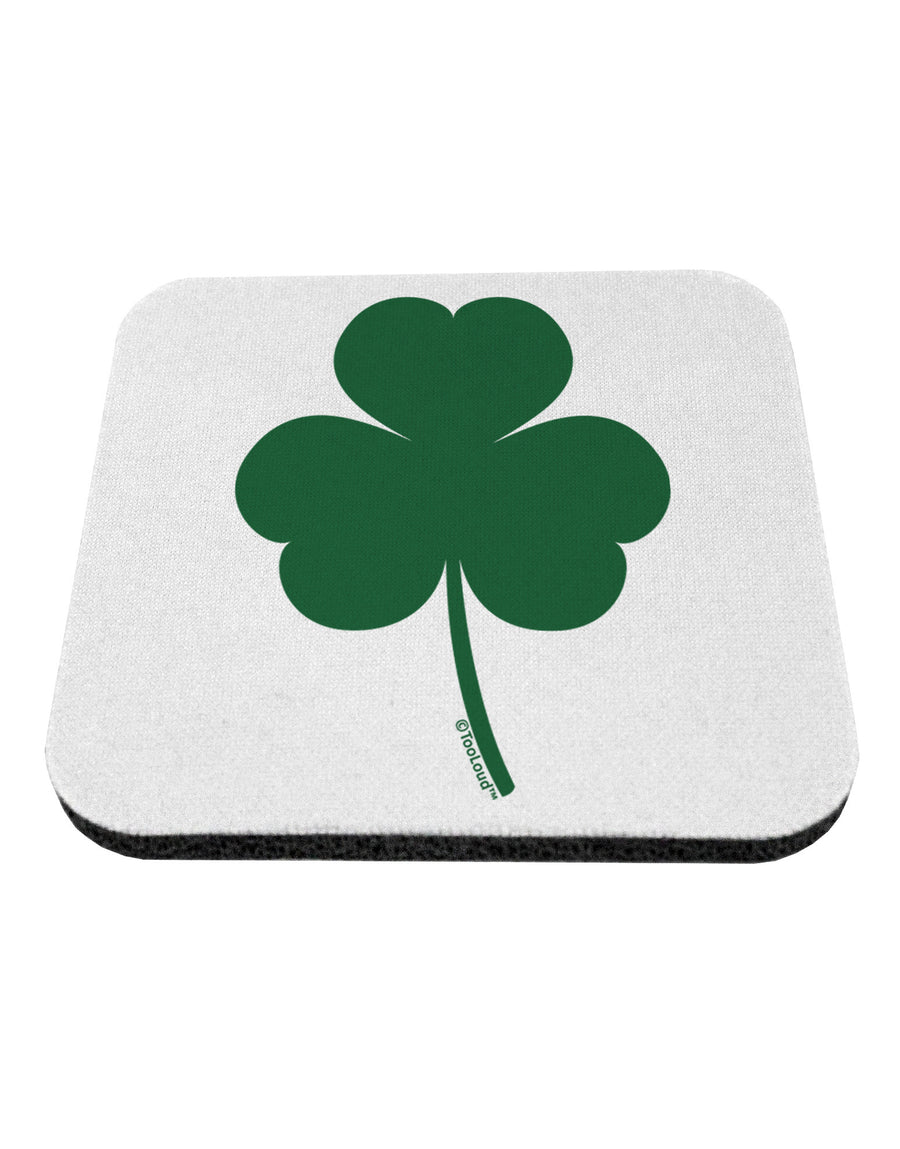 Traditional Irish Shamrock Coaster-Coasters-TooLoud-White-Davson Sales