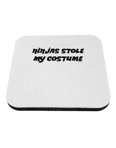 Ninjas Stole My Costume - Halloween Coaster-Coasters-TooLoud-White-Davson Sales