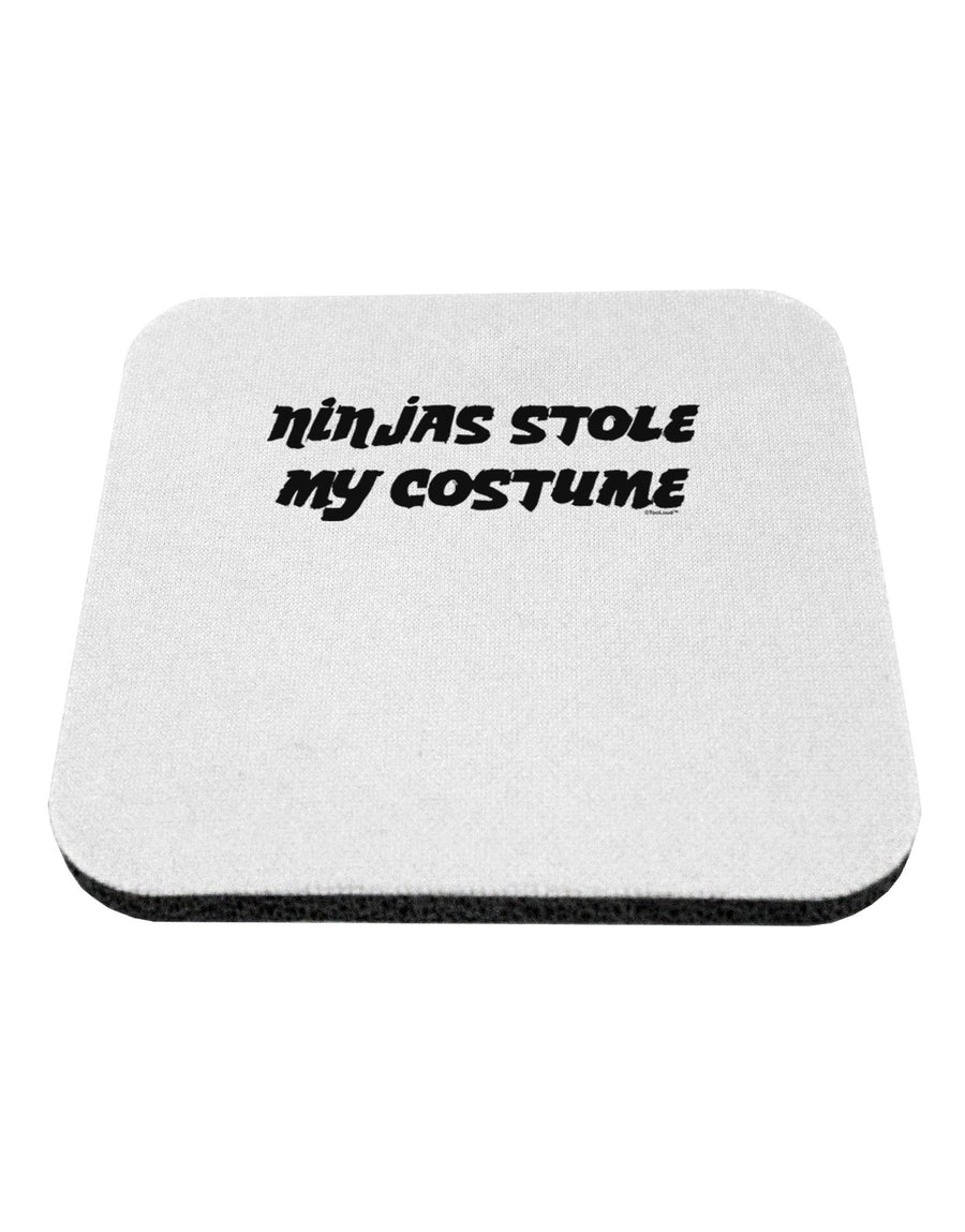 Ninjas Stole My Costume - Halloween Coaster-Coasters-TooLoud-White-Davson Sales