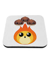 Cute Chestnuts Roasting - Christmas Coaster-Coasters-TooLoud-White-Davson Sales