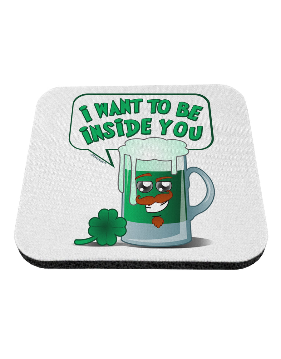 Green Beer - Inside You Coaster-Coasters-TooLoud-1-Davson Sales