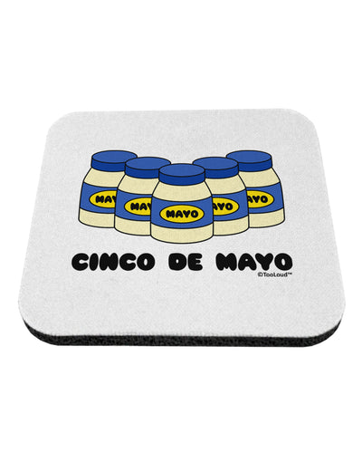 Cinco de Mayo - 5 Mayo Jars Coaster by TooLoud-Coasters-TooLoud-White-Davson Sales