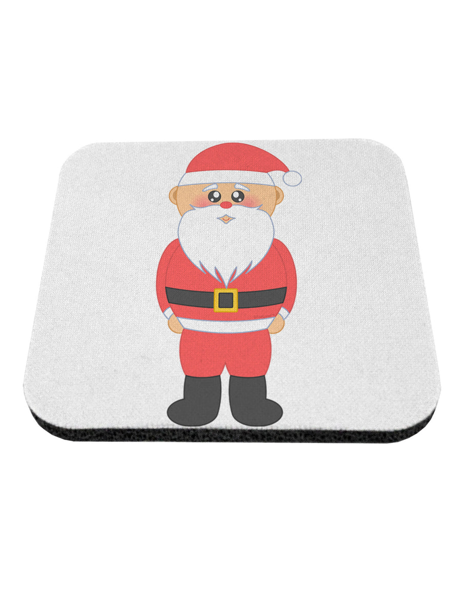 Cute Santa Claus Christmas Coaster-Coasters-TooLoud-White-Davson Sales