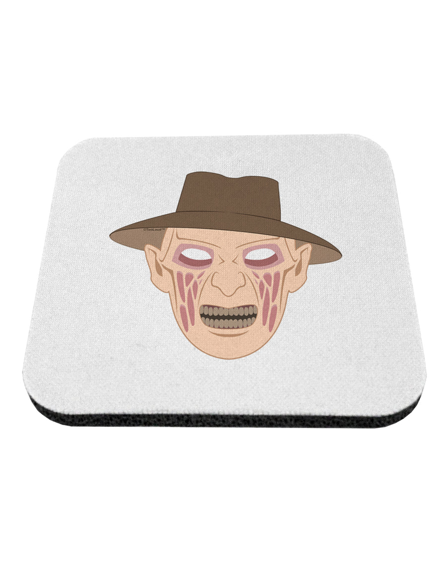 Scary Face With a Hat - Halloween Coaster-Coasters-TooLoud-White-Davson Sales