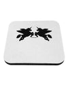 Unicorn Pegasus Design Coaster by TooLoud-Coasters-TooLoud-White-Davson Sales