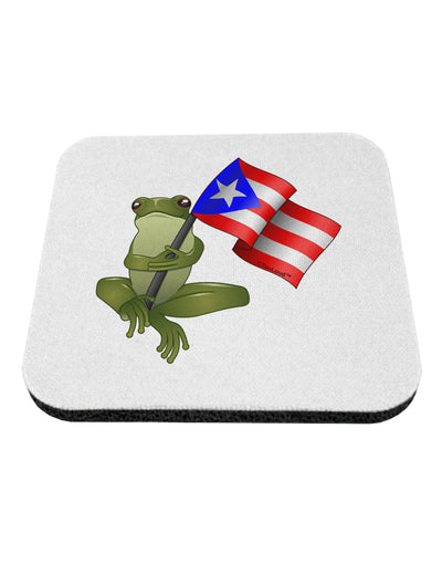 Coqui Holding Flag Coaster-Coasters-TooLoud-1-Davson Sales