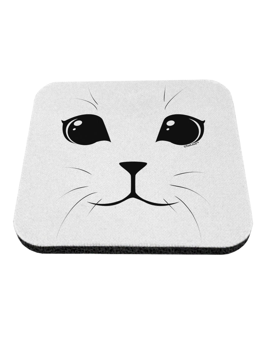 Cute Cat Face Coaster by TooLoud-Coasters-TooLoud-1-Davson Sales