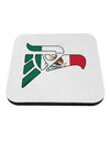 Hecho en Mexico Eagle Symbol - Mexican Flag Coaster by TooLoud-Coasters-TooLoud-White-Davson Sales
