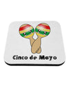 Cute Maracas Design - Cinco de Mayo Coaster by TooLoud-Coasters-TooLoud-White-Davson Sales