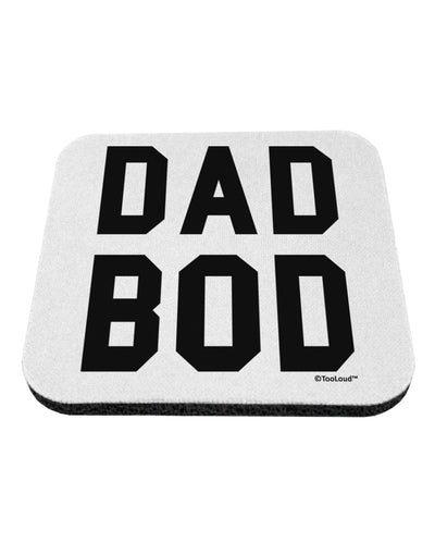 Dad Bod Design Coaster by TooLoud-Coasters-TooLoud-White-Davson Sales