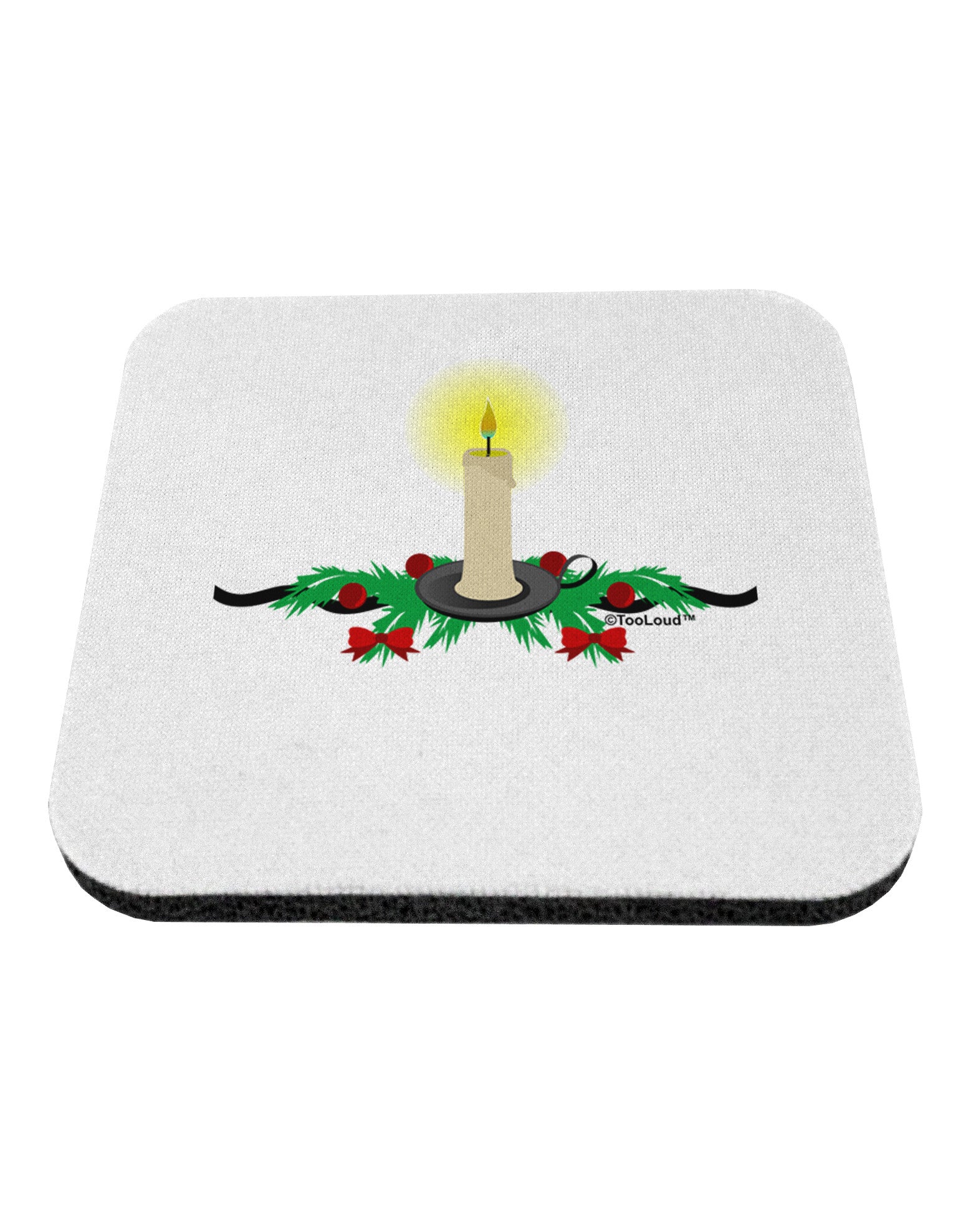 Chirstmas Candle Coaster-Coasters-TooLoud-1-Davson Sales