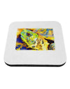 Menacing Turtle Watercolor Coaster-Coasters-TooLoud-1-Davson Sales