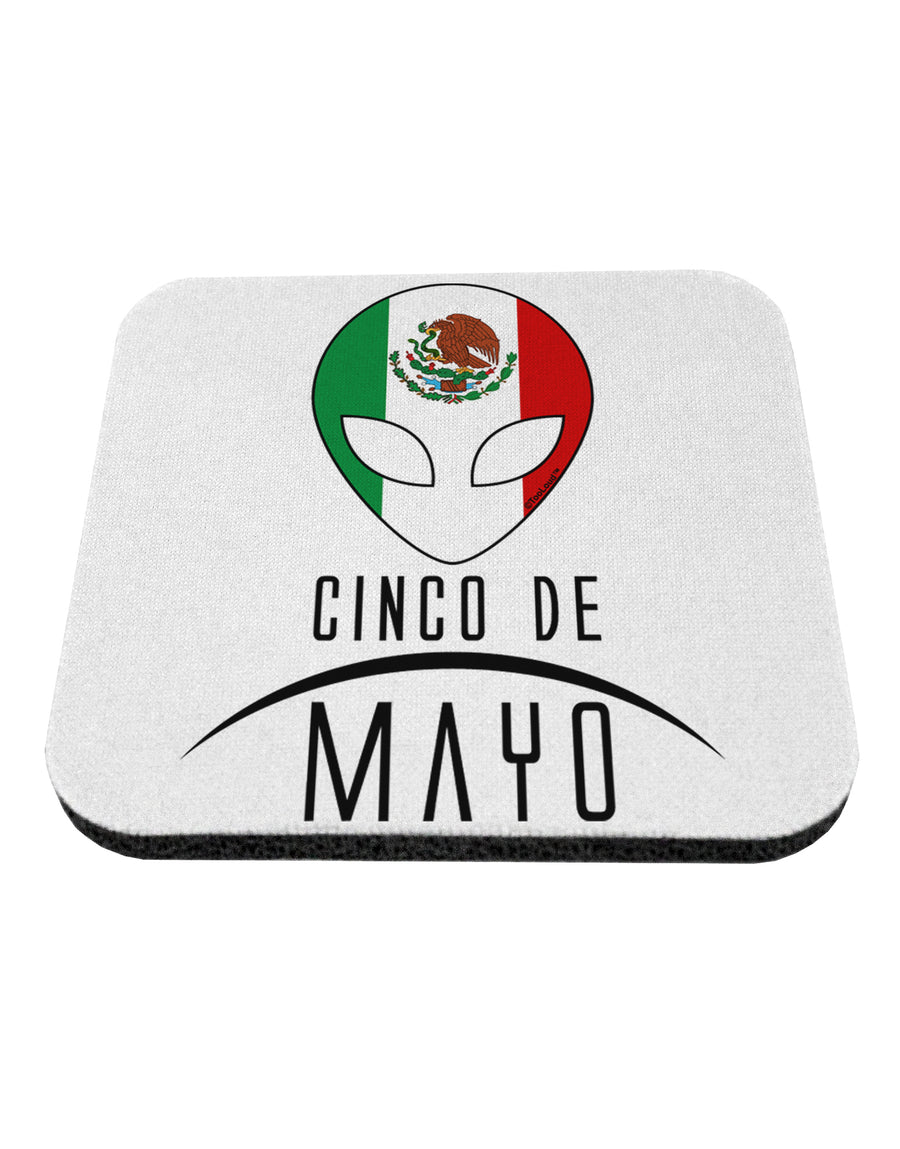 Mexican Extraterrestrial Text Coaster by TooLoud-Coasters-TooLoud-1-Davson Sales