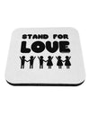 Stand For Love Coaster-Coasters-TooLoud-White-Davson Sales