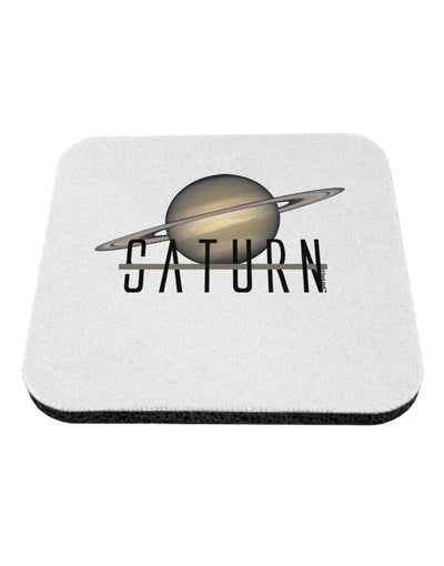 Planet Saturn Text Coaster by TooLoud-Coasters-TooLoud-1-Davson Sales