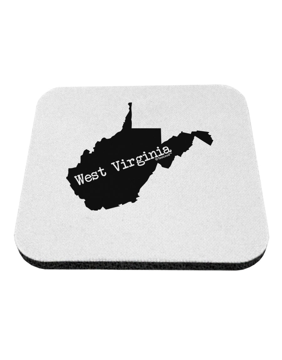 West Virginia - United States Shape Coaster-Coasters-TooLoud-White-Davson Sales