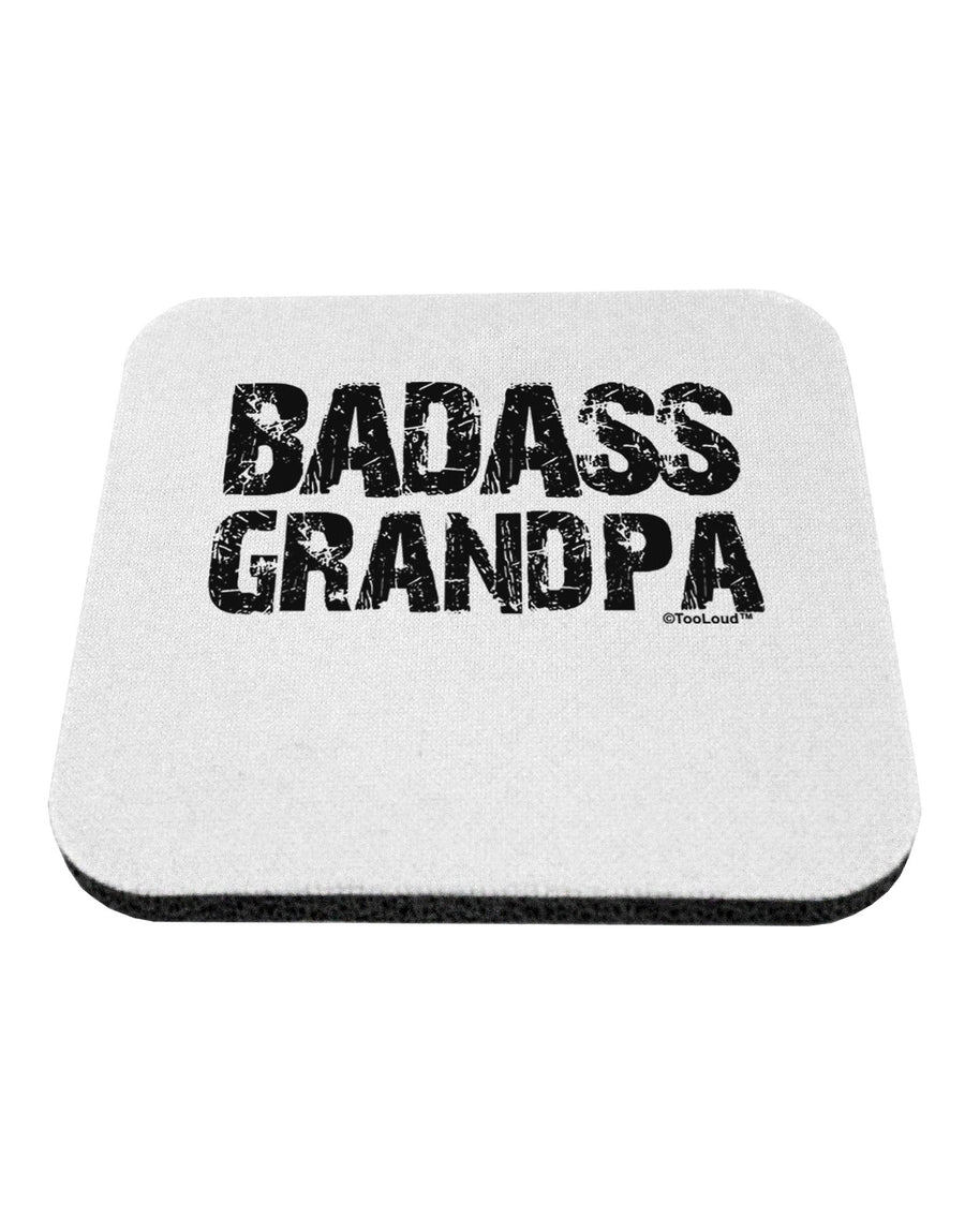 Badass Grandpa Coaster by TooLoud-Coasters-TooLoud-White-Davson Sales