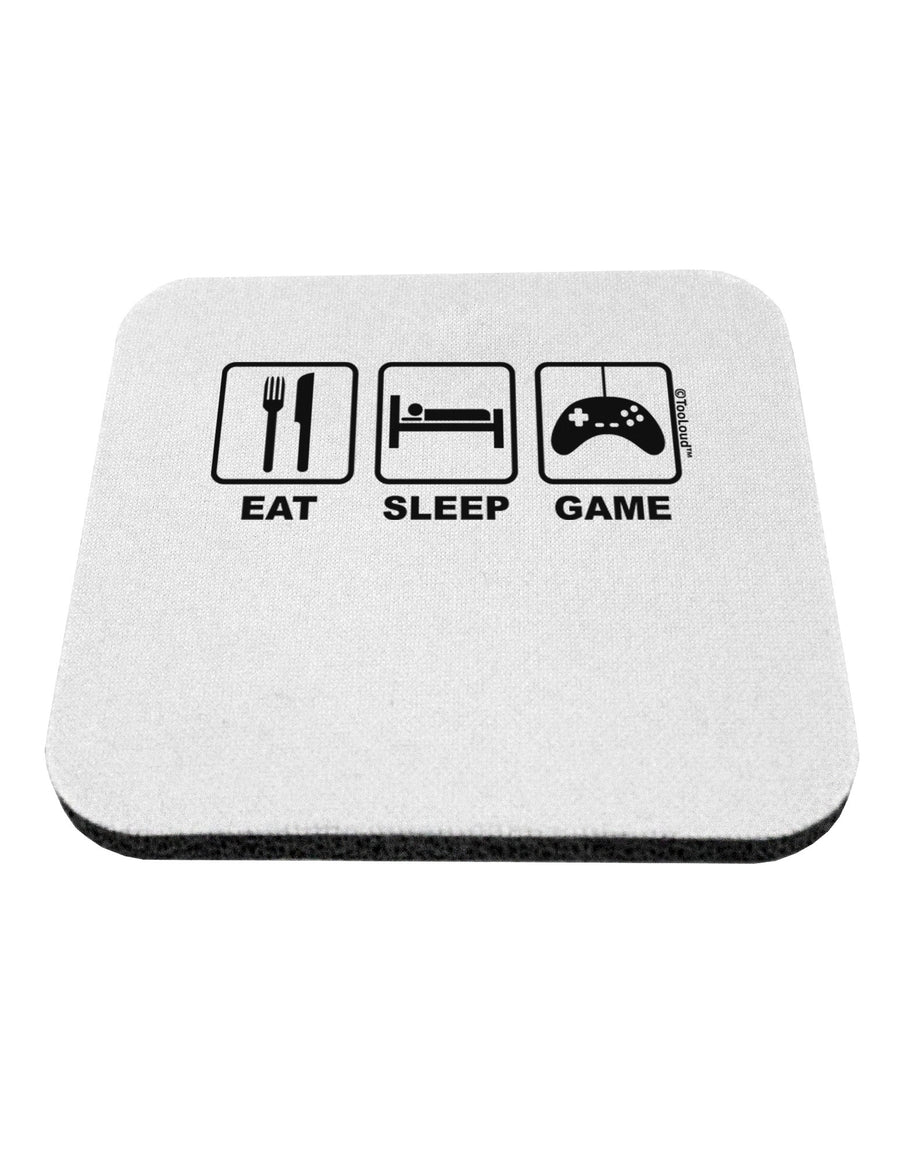 Eat Sleep Game Design Coaster by TooLoud-Coasters-TooLoud-White-Davson Sales