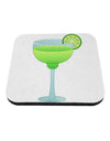 Green Margarita with Lime - Cinco de Mayo Coaster by TooLoud-Coasters-TooLoud-White-Davson Sales