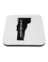 Vermont - United States Shape Coaster by TooLoud-Coasters-TooLoud-White-Davson Sales