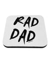Rad Dad Design Coaster-Coasters-TooLoud-White-Davson Sales