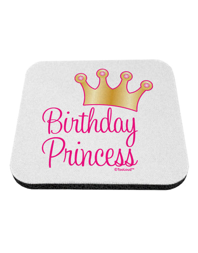 Birthday Princess - Tiara Coaster by TooLoud-Coasters-TooLoud-White-Davson Sales