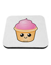 Cute Cupcake Design #2 Coaster by TooLoud-Coasters-TooLoud-White-Davson Sales