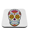 Version 1 Colorful Day of the Dead Calavera Coaster-Coasters-TooLoud-White-Davson Sales