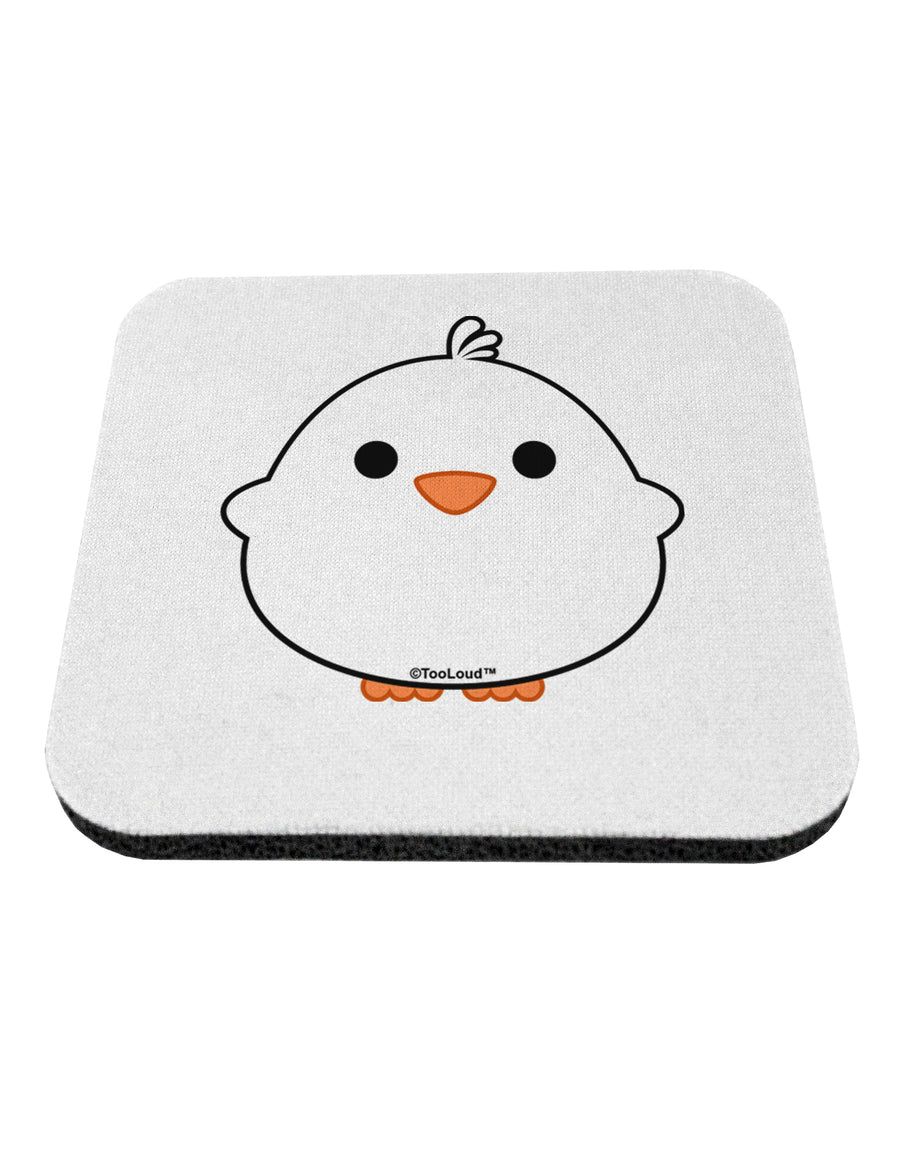 Cute Little Chick - White Coaster by TooLoud-Coasters-TooLoud-White-Davson Sales