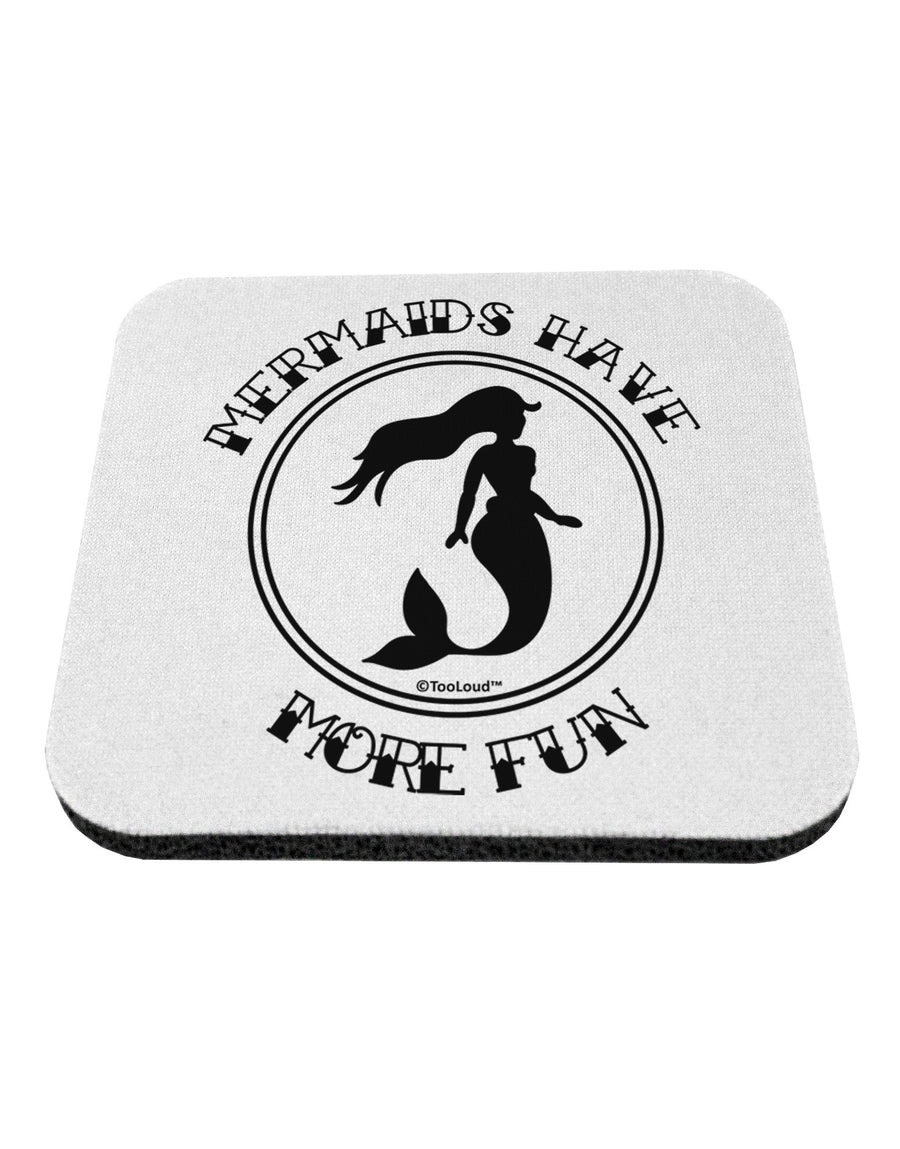 Mermaids Have More Fun Coaster-Coasters-TooLoud-White-Davson Sales