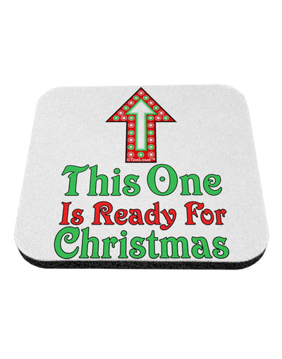 This Guy Is Ready For Christmas Coaster-Coasters-TooLoud-White-Davson Sales