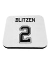 Reindeer Jersey - Blitzen 2 Coaster-Coasters-TooLoud-White-Davson Sales