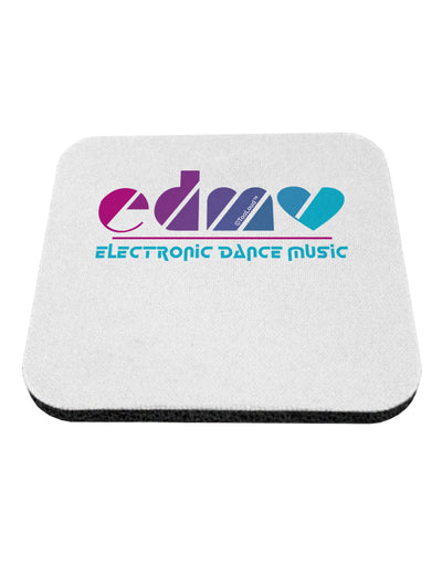 EDM Heart Coaster-Coasters-TooLoud-White-Davson Sales