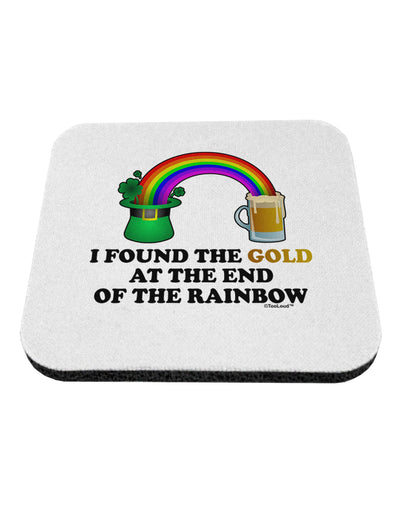 End Of The Rainbow Text Coaster-Coasters-TooLoud-1-Davson Sales